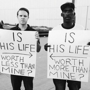 When the Black lives matter as much as the White lives, then ALL lives will matter.