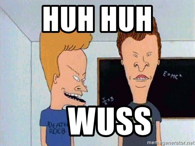 Huh-huh-Wiss
Beavis & Butthead